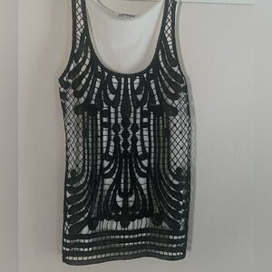 Express Off-White Knit Top